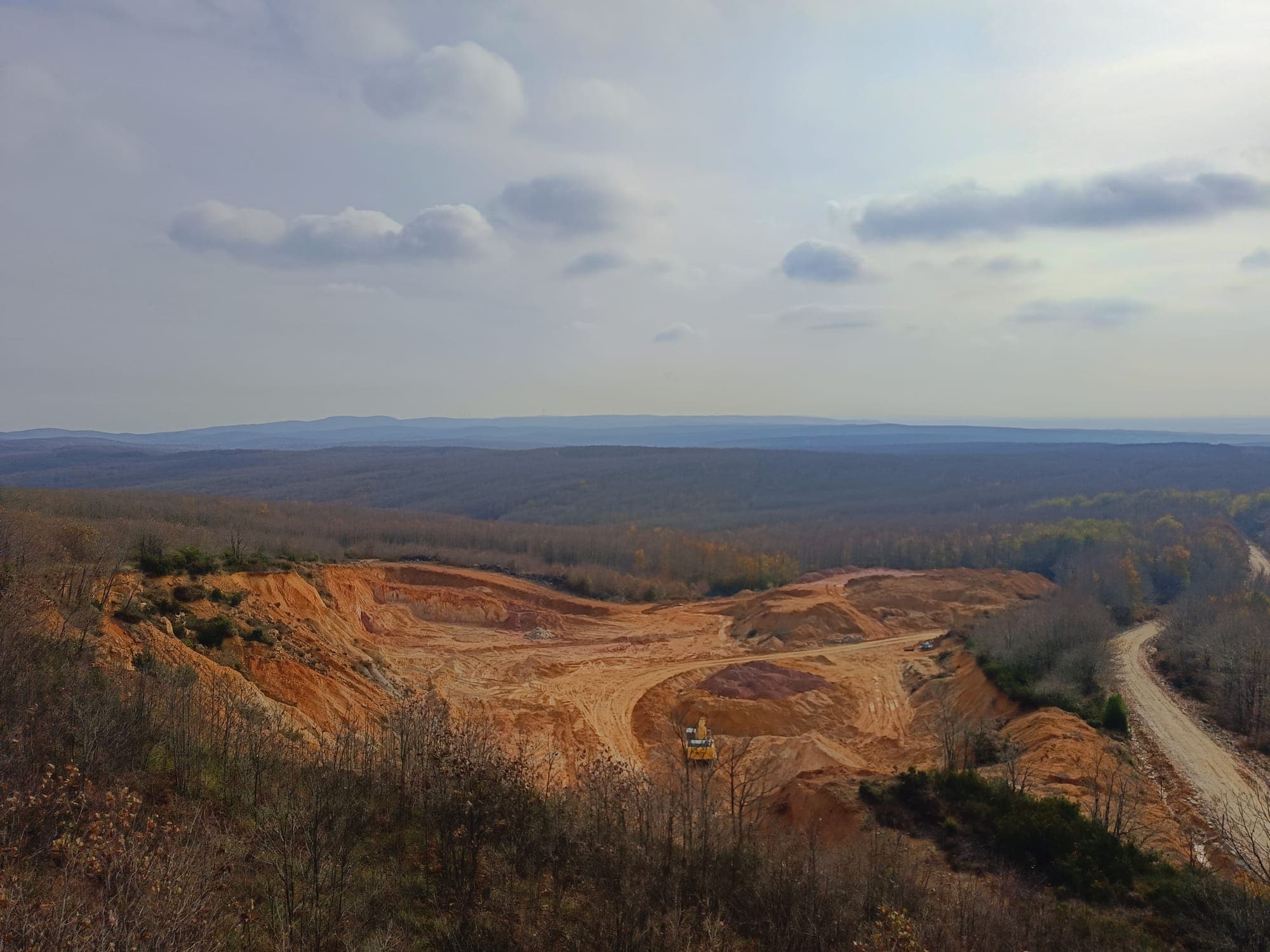 Pluto Enerji mining access area