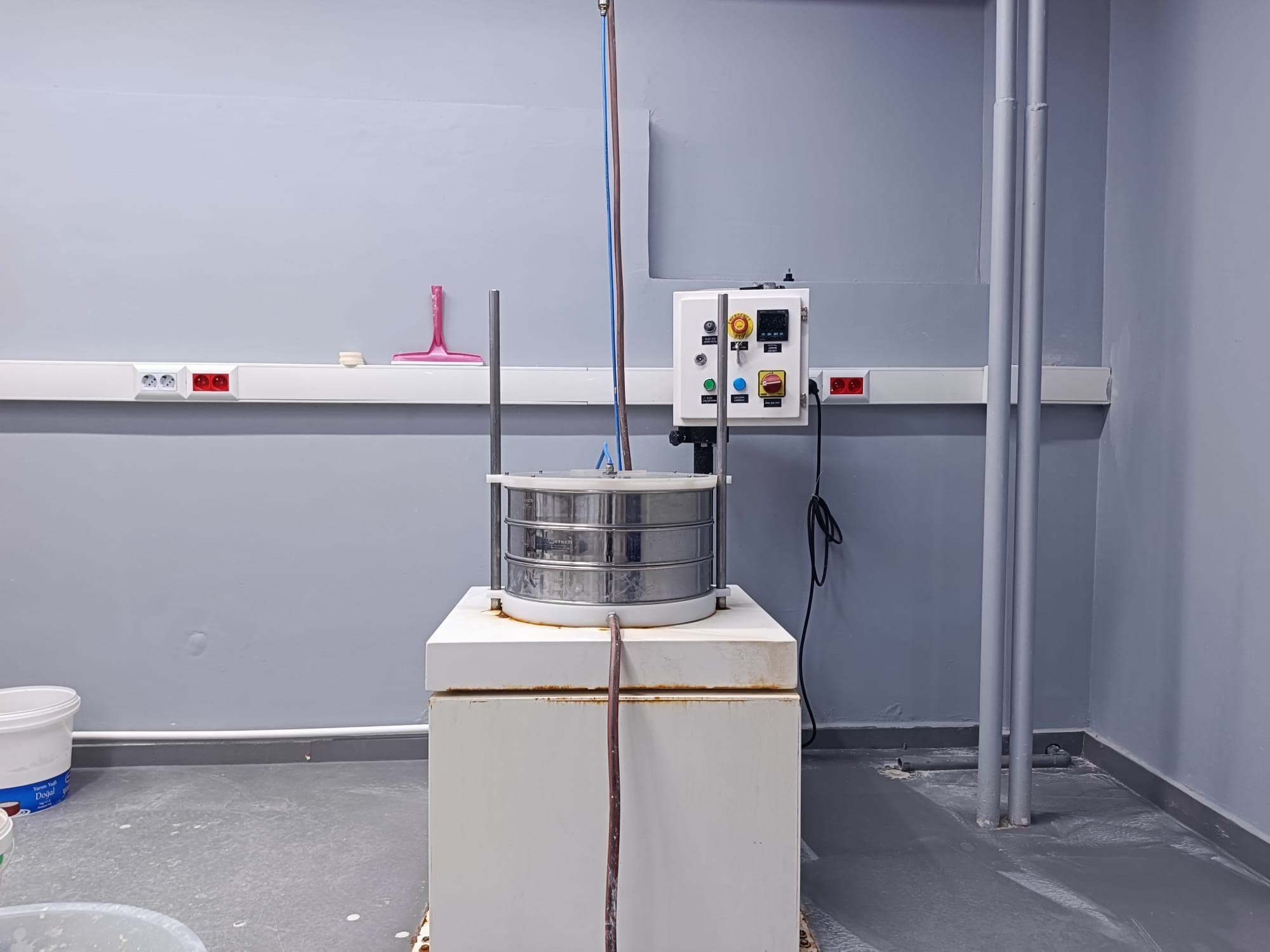 Pluto Enerji experimental process setup